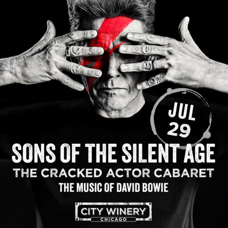 Promo image for The Cracked Actor Cabaret gig on July 29