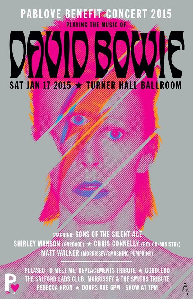 Pablove Benefit Concert, Saturday, January 15, 2015 in Milwaukee